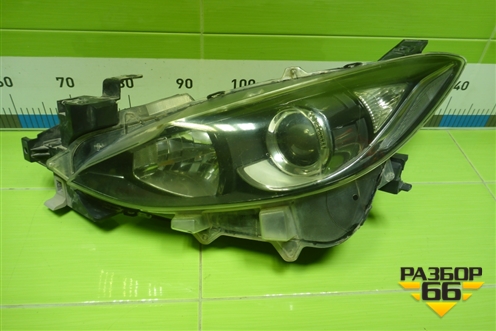 Фара левая (до 2016г галоген) (BHR151040) для Mazda Mazda 3 (BM) с 2013-2019г