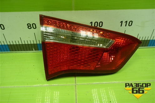 Фонарь задний внутренний левый (до 2015г) (924034X000) для Kia Rio с 2011-2016г (Рио 3)