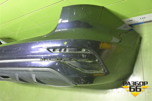 Бампер задний (под парктроники) (8889516990) для Geely Emgrand 7 (SS11) с 2021г (Эмгранд)