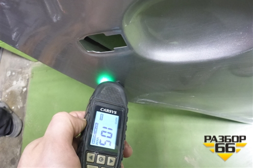 Дверь задняя правая (60833312) для Skoda Rapid с 2013г (Рапид)