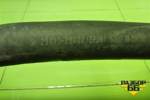 Патрубок системы охлаждения (254112S100) для Hyundai ix 35 с 2010г (Ай икс 35)