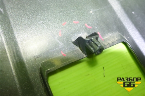 Накладка переднего бампера (5241160250) для Toyota Land Cruiser Prado(250) с 2023-2025г (Ленд Крузер Прадо)