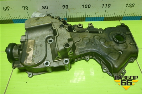 Крышка двигателя передняя (1.4л CAX) (03C109211CD) для Volkswagen Golf VI с 2009-2012г (Гольф 6)