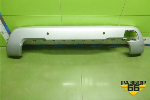 Накладка заднего бампера (под парктроник) (850703876R) для Renault Duster II с 2021г (Дастер)