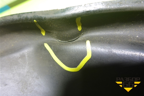 Кожух тормозного диска задний правый (4F0615612) для Audi A6 (C6) с 2004-2011г (А6)