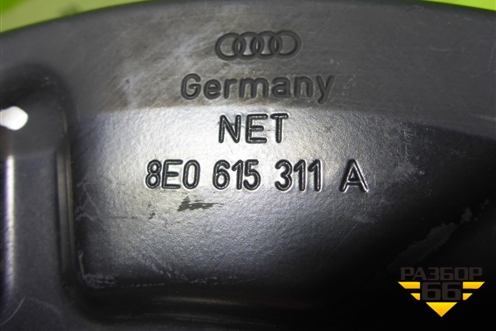 Кожух тормозного диска передний левый (8E0615311A) для Audi A4 (В7) с 2004-2009г (А4)
