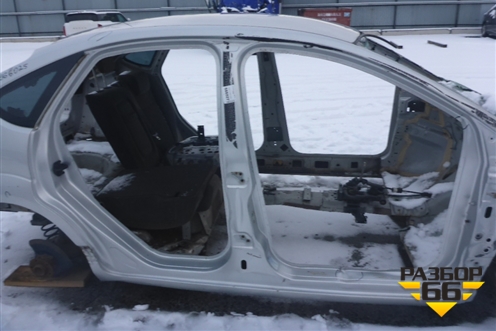 Порог со стойкой правый (5ти дверный хетчбэк) для Ford Focus 2 с 2005-2008г (Фокус)