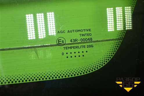 Стекло глухое правое (универсал) для VAZ Vesta/Веста с 2015г