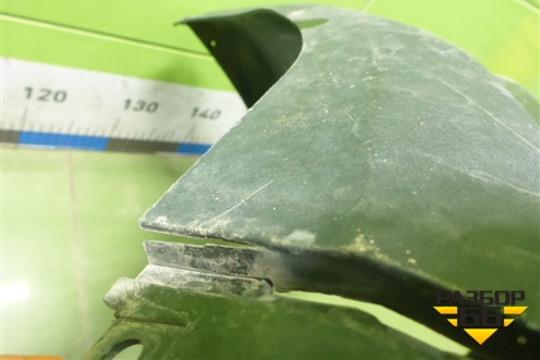 Юбка заднего бампера (под парктроник) (602001282AA) для Chery Tiggo 4 Pro с 2020г (Тиго 4 Про)