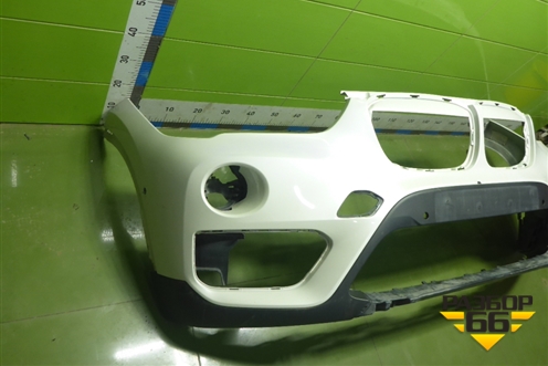 Бампер передний (до 2019г под парктроник) (51117354815) для BMW X1 F48 с 2014г (Х1 Ф48)