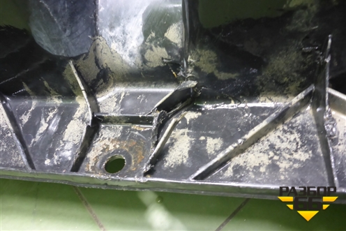 Ниша под запасное колесо (8200021035) для Renault Megane 2 с 2002-2009г (Меган)