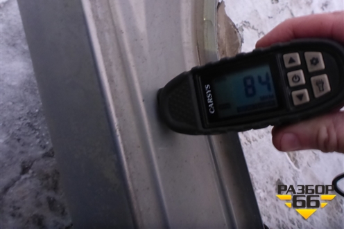 Порог со стойкой правый для Renault Megane 2 с 2002-2009г (Меган)