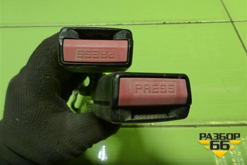 Замок ремня безопасности задний (пара) для Renault Megane 2 с 2002-2009г (Меган)