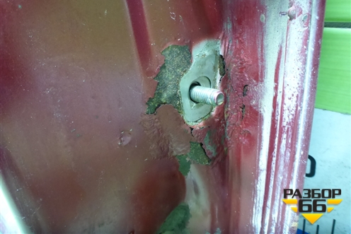 Дверь задняя левая (821017311R) для Renault Logan с 2004-2015г (Логан)