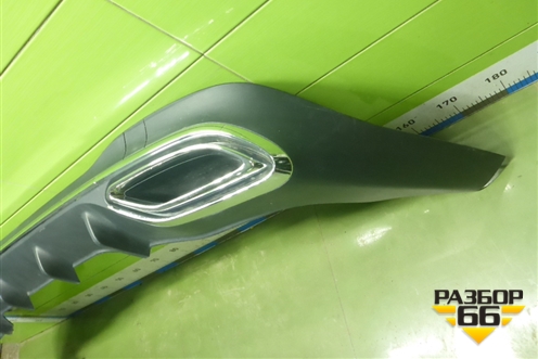 Юбка заднего бампера (A1188850302) для Mercedes Benz CLA C118 с 2019г (ЦЛА)