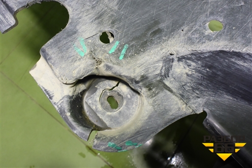 Пыльник переднего бампера центральный (5144142200) для Toyota Rav-4 с 2018г (Рав 4)