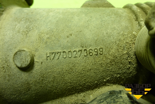 Заслонка дроссельная механическая (1.6л K7M710) (H7700273699) для Renault Logan с 2004-2015г (Логан)