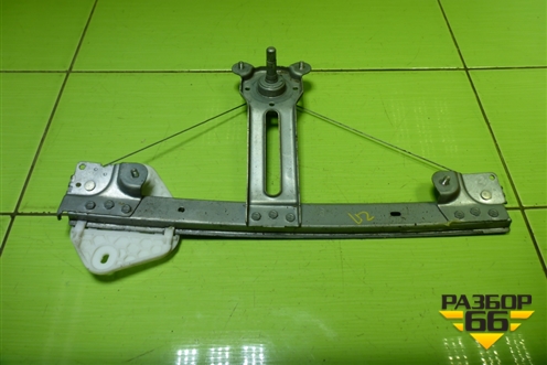 Стеклоподъёмник механический задний правый для Renault Logan с 2004-2015г (Логан)