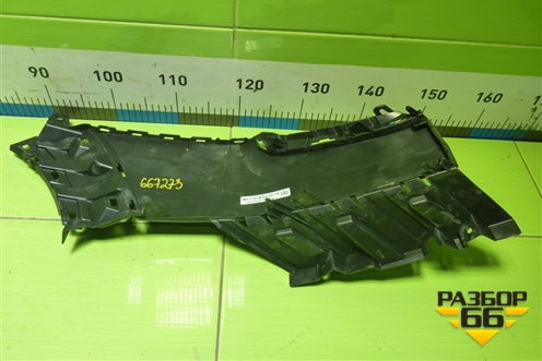 Накладка переднего бампера левая (2803101XKN52A) для Haval Dargo X с 2022г (Дарго Х)