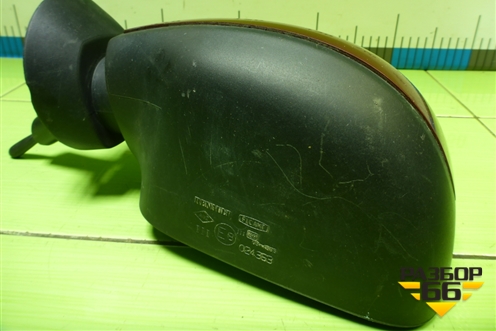 Зеркало левое механическое для Renault Logan с 2004-2015г (Логан)