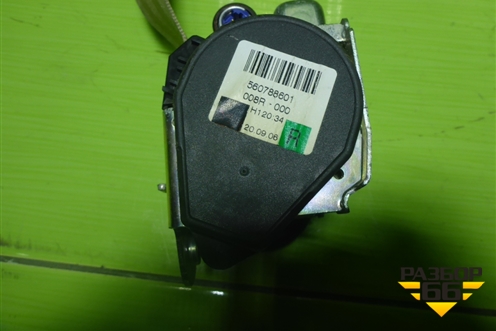 Ремень безопасности передний правый с пиропатроном (8E0857706G) для Audi A4 (В7) с 2004-2009г (А4)