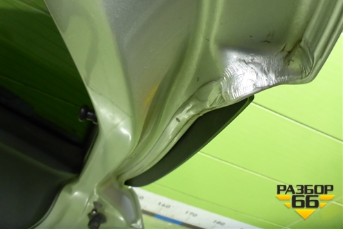 Дверь багажника со стеклом (3-х дверный кузов) для Opel Corsa D с 2006-2014г (Корса Д)