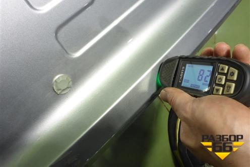 Дверь багажника без стекла (5210004CAD0100B00) для GAC GS8 с 2021-2025г (ГС8)