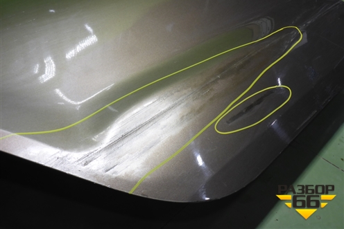 Дверь задняя правая (6RU833056C) для Volkswagen Polo (седан) с 2010г (Поло)