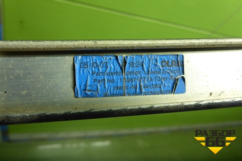 Молдинг крыши правый (3-х дверный кузов) (13267157) для Opel Corsa D с 2006-2014г (Корса Д)