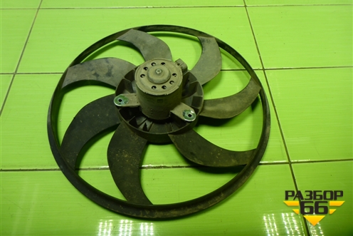 Вентилятор охлаждения радиатора для Opel Corsa D с 2006-2014г (Корса Д)