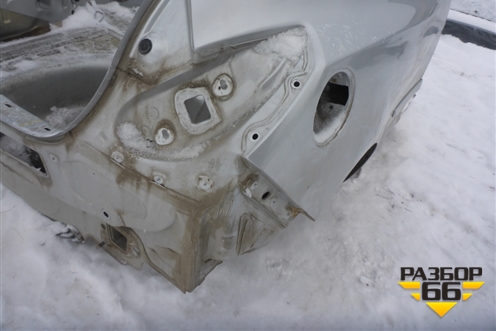 Крыло заднее правое (3-х дверный кузов) для Opel Corsa D с 2006-2014г (Корса Д)