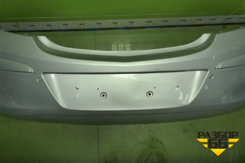 Бампер задний (3х дверный хетчбэк) (13179893) для Opel Corsa D с 2006-2014г (Корса Д)