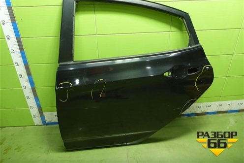 Дверь задняя левая (седан) (770034L000) для Hyundai Solaris с 2010-2016г (Солярис)