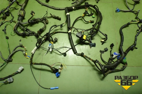 Проводка подкапотная+салон (1.2л Z12XEP 3-х дверный кузов) (13253840 13252898) для Opel Corsa D с 2006-2014г (Корса Д)