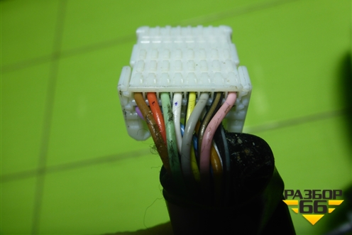 Зеркало левое электрическое (13 контактов без камеры) для Toyota Land Cruiser (300) с 2021г (Ленд Крузер)