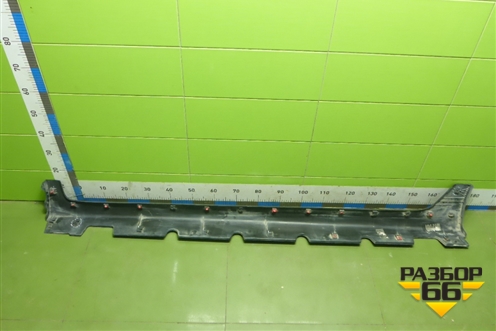 Накладка на порог наружная правая (X-Line) (87754H0500) для Kia Rio с 2017г (Рио 4)