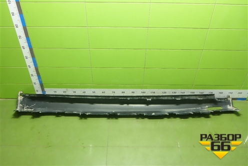 Накладка на порог наружная левая (М-Пакет) (51778069983) для BMW X7 G07 с 2018г (Х7 Г07)