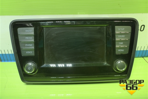 Магнитола (5E0919605H) для Skoda Octavia (A7) с 2013г (Октавия)