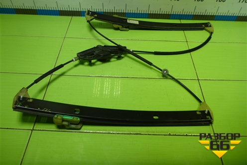 Стеклоподъёмник электрический передний левый (без моторчика) (5E0837461C) для Skoda Octavia (A7) с 2013г (Октавия)