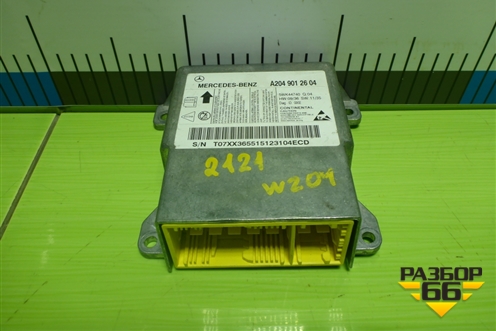 Блок управления AIR BAG (A2049012604) для Mercedes Benz C-Klass W204 с 2007-2014г (Ц)