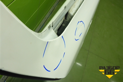 Дверь задняя правая (17583305) для Skoda Octavia (А5) с 2004-2013г (Октавия)