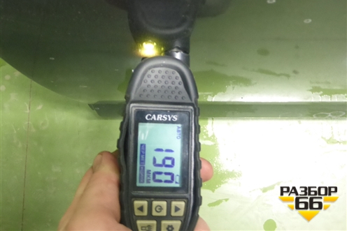 Дверь задняя левая (не оригинал) для Skoda Octavia (A7) с 2013г (Октавия)