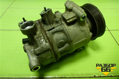 Компрессор кондиционера (1.4л CZD) (5Q0820803L) для Skoda Octavia (A7) с 2013г (Октавия)