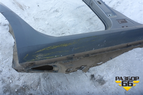 Порог со стойкой правый (лифтбек) для Skoda Octavia (A7) с 2013г (Октавия)