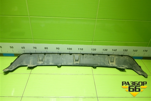 Накладка заднего бампера (на юбку M-пакет) (51128089547) для BMW X5 G05 с 2018г (Х5 Г05)