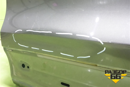 Дверь задняя левая для Porsche Macan с 2014г (Макан)