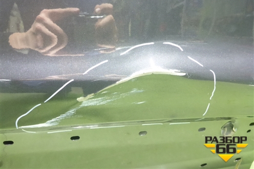 Дверь задняя правая для Ford Kuga с 2012г (Куга 2)