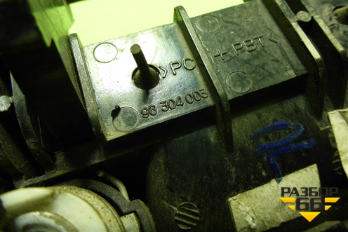 Ручка наружная двери передней левой (96304003) для Chevrolet Lanos с 2004г (Ланос)