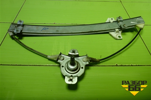 Стеклоподъёмник механический задний левый для Chevrolet Lanos с 2004г (Ланос)