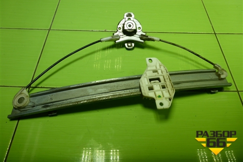Стеклоподъёмник механический задний правый для Chevrolet Lanos с 2004г (Ланос)
